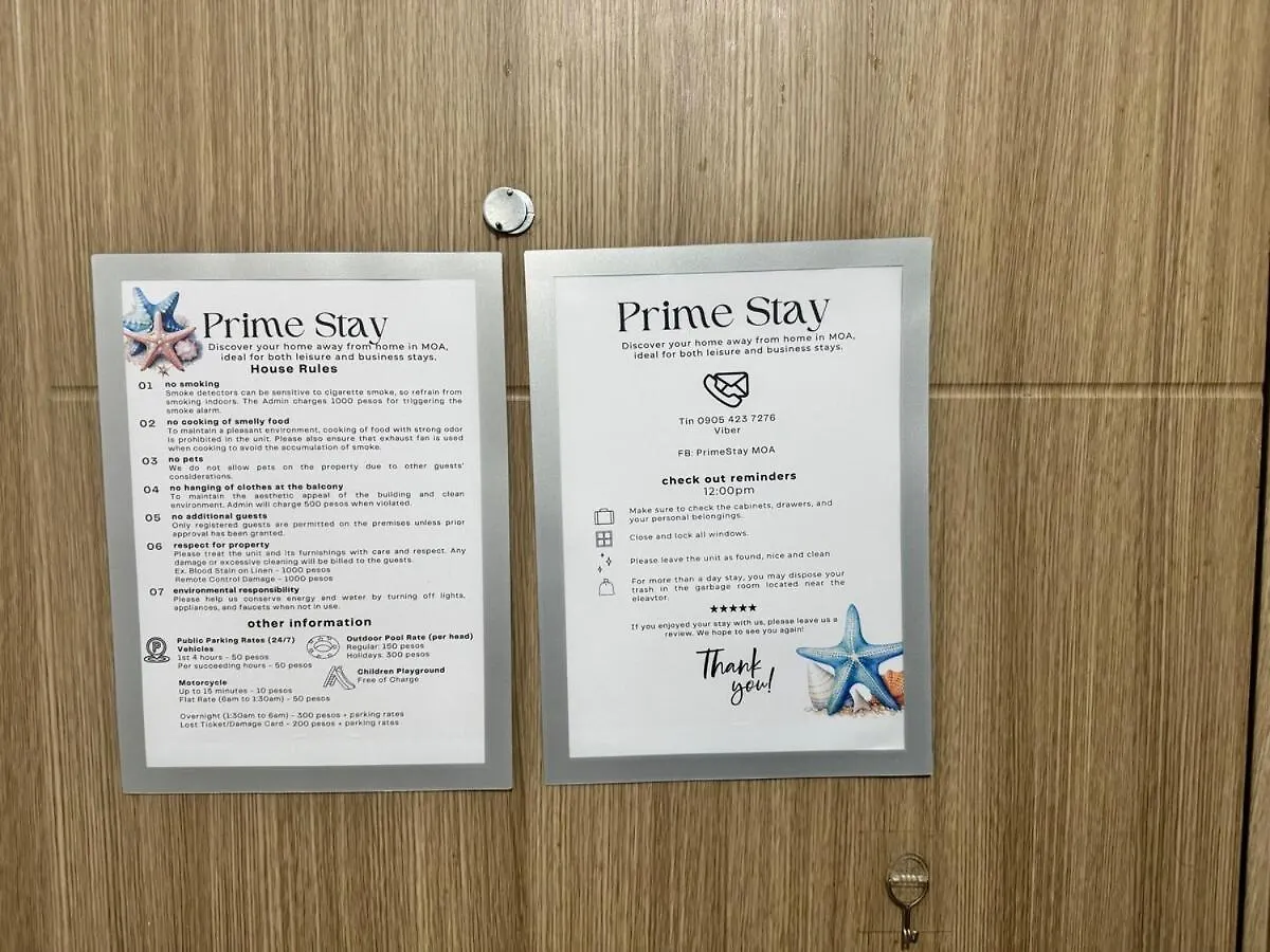 726 Shore 2 Residences Near Sm Moa & Ikea By Prime Stay Manila 0*,  Philippines